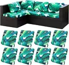 8Pcs Stretch Patio Cushion Covers Outdoor Cushion Covers,For Outdoor Couch Cushi