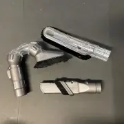 Dyson 3 Attachments Soft Dusting Brush Multi Angle Brush Crevice Tool