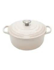 [Le Creuset] Signature Round Casserole 28cm Meringue