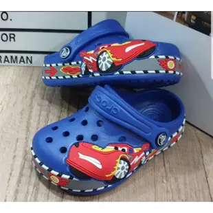 CROCS 💖新品 💖兒童卡通照明麥昆鱷魚兒童兒童涼鞋