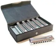 Suzuki Promaster MR-350 Harmonica Set of 6, Harmonica - Free US Shipping!