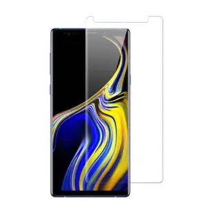 三星 Galaxy Note9 全膠貼合曲面9H玻璃鋼化膜手機保護貼(3入 Note9 保護貼 Note9鋼化膜)