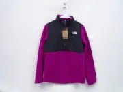 THE NORTH FACE NF0A5G6HBSK-S WOMENS SMALL CANDESCENT PULLOVER QUARTER ZIP PLUM