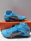 Nike Mercurial Superfly 8 Elite AG Pro Chorine Blue (DJ2841-485) Men’s Size 7