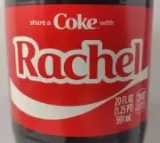 Share A Coke With Rachel 2025 Personalized Gift Coca Cola Bottle
