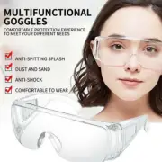 CLEAR SAFETY GOGGLES (10 PK) - |Eye Protection|Frosted Frame|Ventilation Window