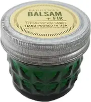 [Paddywax] Relish Collection Jar Candle, Mini, Salted Grapefruit, Balsam Fir, 3-Ounces