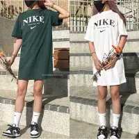 在飛比找蝦皮購物優惠-【罐頭選貨】NIKE NSW DRESS 白色 綠色 長裙 