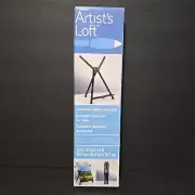 Artist Loft Compact Table Top Easel 14'' X 14.5'' X 4'' w/ Carrying Bag Light