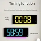 Temperature Date Week Display Clock with Remote Control and Dual Alarm Features