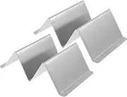Amosfun 2 Pcs Rustproof Taco Holders Stainless Steel Taco Stands for Easy Serving Display for Parties Bbqs Camping and Kitchens