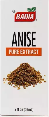 Badia Anise Pure Baking Extract | 2oz | Kosher & MSG Free