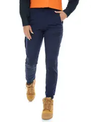 Womens Hard Yakka Navy Raptor Slim Fit Pants