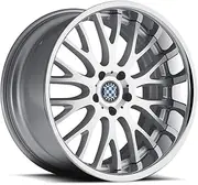 Beyern MUNICH Silver Wheel with Painted Finish (20 x 9. inches /5 x 120 mm, 15 mm Offset)