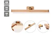 LED Cordless Night Light Bedside Dimmable Light Wooden 360 Rotatable Magnetic Portable Light USB Rechargeable