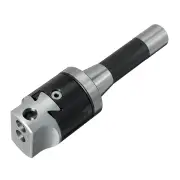 "R8 Shank F1-12 Boring Head Set Carbon Steel 12mm Boring Bar 0.001"" Accuracy Metric Machining Tool"