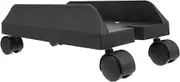 Movable Computer Mainframe Holder with Wheels CPU Stand for Elevated Cleanliness and Ventilation for Home and Office Use