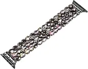 [QCLCVBBFGW] Watch Band Ornament Bracelet Chain Fit For Iwatch87654321SE Fit For Lightning Bulb 40 41mm 44 45women