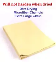 Large Natural Chamois Leather Car Cleaning Cloth Washing Absorbent Drying Towel