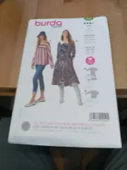 Burda 5980 Sewing Pattern Dress & Top Size 8-18 UNCUT FF