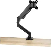 Angoily Fully Adjustable Gas Spring Monitor Mount Desk Stand Clamp Arm 13-32 Inches Screen Mount for Desk