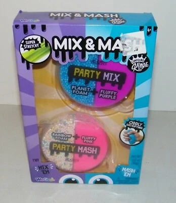 Mix & Mash Compound Kings Party Mix 2 Pack Super Stretchy We Cool Mix Em Mash Em