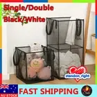 Large Foldable Laundry Washing Clothes Storage Bag HampAL Basket Bin Organiser