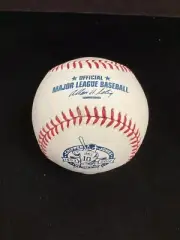 2012 Chipper Jones Logo Baseball Retirement Braves Official MLB Logo Rawlings