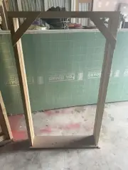FIXED HARDWOOD TIMBER WINDOW FRAME (no Glass)