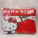 正版三麗鷗 HELLO KITTY 凱蒂貓 雙袋手機觸控斜背包 收納包