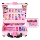 Girls Kids Makeup Kit Pretend Make Up Remover Washable Princess Set