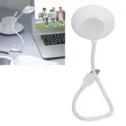 US Unique Shape LED Reading Light Flexible EyeCare Reading Lamp USB Powered US