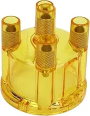 Car Distributor Cap, Reliable Sturdy AC905505 Simple Installation Distributor Cap Durable for Dasher Campmobile Thing Transporter Standard (Yellow)