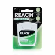 Reach Cleanburst Waxed Dental Floss - 50m