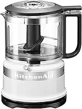 KitchenAid Mini Classic Food Processor, 0.83 Litre, 240 W, White.