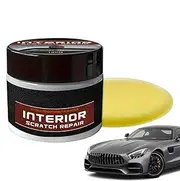 Car Dashboard Restorer - UV Protection Dashboard Scratch Repair Kit | Car Interior Care Kit, Vehicle Parts Refurbish Wax for for Dashboards