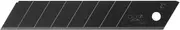 OLFA 9070 LBB-10B 18mm UltraSharp Black Snap-Off Heavy-Duty Blade, 10-Pack
