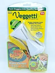 Veggetti Spiral Vegetable Slicer Cutter Makes Veggie Pasta As Seen on TV New