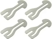 4pcs AUSSIE SHOPPING TROLLEY TOKEN MASTER KEY $1 COIN ALDI Woolies Coles etc