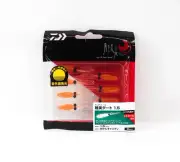 Daiwa Soft Lure Chibi Dart 1.5 Inch 8 per pack Orange Candy (6740)