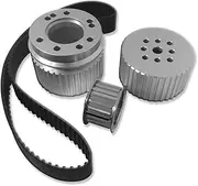IMOOA Gilmer Belt Drive Pulley Kit For Ford SBF 289 302 351W Mechanical Water Pump