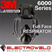 3M Welding Full Face Respirator Filter Fire Smoke Gas Spraying Chemical Flu 6800