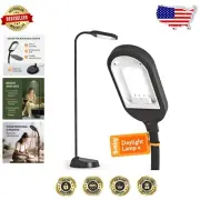 Natural Daylight Floor Lamp - 27W Full Spectrum Adjustable Craft & Reading Light