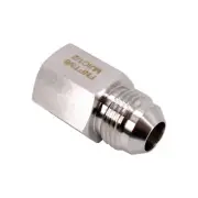 HFS(R) 3/8" Female NPT to 1/2" Male JIC Pipe Fitting Adapter Stainless Steel 304