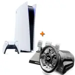 PS5 光碟機版＋TGT 2 方向盤 / 三踏板 動力回饋 / THRUSTMASTER / 台灣代理公司貨【電玩國度】
