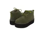 UGG NEUMEL HERITAGE PLATFORM WOMEN BOOTS SUEDE BURNT OLIVE US 10 /UK 8 /EU 41