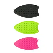 Silicone Iron Rest Pad Silicone Mat Portable Easy to Use Anti Slip with Wall
