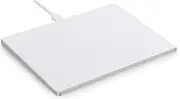 JOMAA Wired touchpad Supports Multi Gesture Control, Wired Trackpad Mouse with Multi-Touch Navigation Glass Touch Surface + Aluminum Alloy Shell for Windows 7/10/11 Laptop Notebook Computer (Silver)