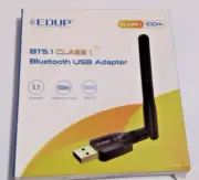 USB 2.0 Bluetooth 5.1 Adapter 100M Long Range BT Class 1 Wireless Adapter