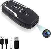 OTADUG Spy Camera Car key, 1080P Hidden Camera with Motion Monitoring, Video And Audio Recording, 6 Hours Long Battery Life, 64GB